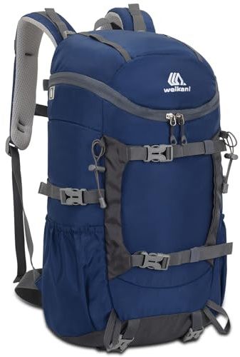 Jianyana Zaino Trekking 30l - Zaino da Ciclismo Resistente ai Graffi Zaino da Escursione Zaino da Campeggio Piccolo Leggero Resistente da Viaggio per Passeggiate Sport per Donne e uomini