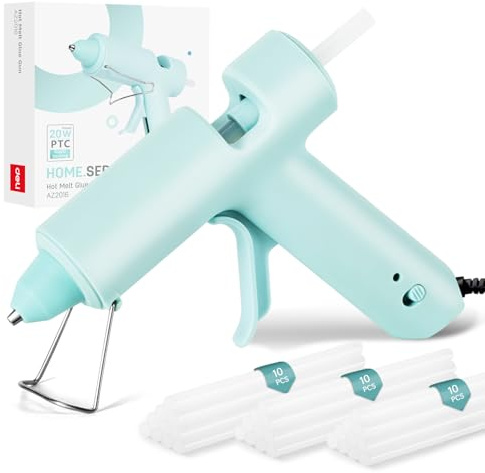 Hot Glue Gun, Mini Hot Glue Gun Kit with 30 Glue Sticks