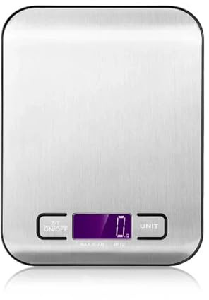 Básculas de cocina, Báscula De Cocina Digital 5 Kg/10 Kg, Multifunción, Acero Inoxidable, Con Pantalla LCD, For Medir Gramos Y Onzas, For Cocinar Hornear,para oficina escuela hogar(Charging white)