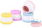 4 Stück Kosmetikbehälter, leer, Cremetiegel mit Schraubverschluss für Cremes, Tabletten und Lotionen, Leere Behälter für Reisen, Silikon, Töpfe für Zuhause und draußen (20 ml), Mehrfarbig, S,