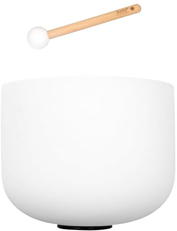 12“ Crystal Singing Bowl Set Frosted 440Hz E