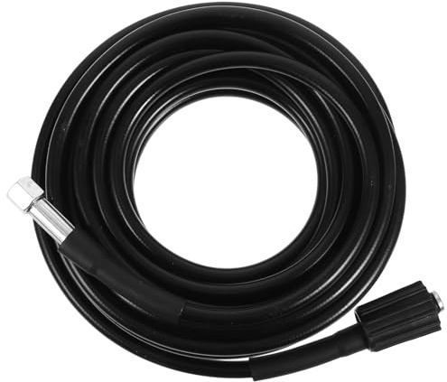 Veemoon Tubo di Prolunga ad Alta Pressione 8 M per Idropulitrice Raccordo M22, Tubo Flessibile Resistente in Plastica per Pulizia Acqua Fredda, Accessorio Compatibile per Utensili