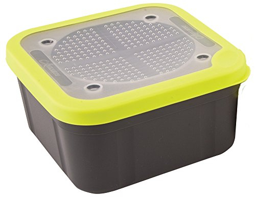 Fox Matrix Grey Lime Bait Boxes - Köderbox für Lebendköder, Madenbox, Wurmbox, Luftdurchlässige Box für Angelköder, Volumen:1.1 Pint (0.625 Liter)