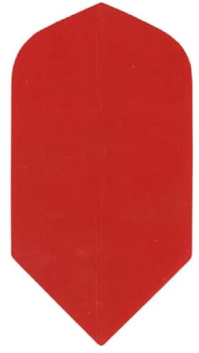 US Darts 5 Sets (15 Flights) RED Slim Flights - 75 Micron