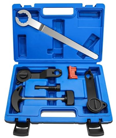 INREPRO Strumento di Regolazione del Motore Compatibile con EA211 1.4L, 1.4T, 1.6L, Kit Attrezzo Messa in Fase, Set Attrezzi Distribuzione per VW/Audi A3 /Golf VII/Jetta/Skoda Octavia/Seat Leon