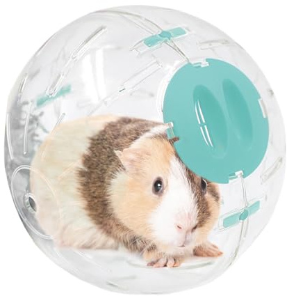 Grande Boule pour Hamster - Balle Transparente pour Petits Rongeurs,Fournitures pour Petits Animaux pour Jeu Intérieur Et Extérieur pour Chinchilla Cochon d'Inde Furet Gerbille Et Activité