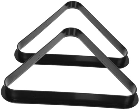 FRCOLOR Soporte Triangular para Bolas de Billar Niños Mini Triángulo de Mesa de Billar 57mm Plástico Accesorio Portátil en Sala de Juegos
