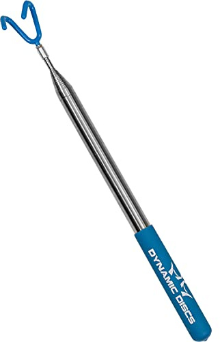 Dynamic Discs Disc Golf Retriever | 16ft Reach, 18in Collapsed | Telescoping Grabber with Hook | Retrieve from Trees or Water Without Getting Wet | Retriever Pole Accessories & Gifts