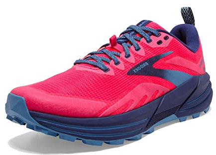 Brooks Damen Cascadia 16 running shoes, Pink, 37.5 EU