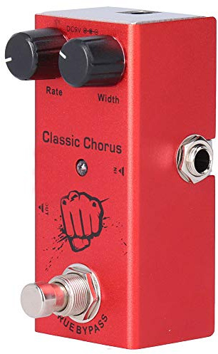 Chorus-Pedal, Chorus-Gitarrenpedal, E-Gitarrenpedal, DC9V, Klassisches Chorus-True-Bypass-Gitarreneffektpedal für E-Gitarre