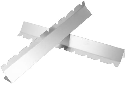 FONDOTIN Supporto Per Spiedini in Acciaio Resistente Supporto Per Spiedini Piatti Per Kebab Espositore Per Da Barbecue Per Grigliare Carne e Verdure Accessori Per Barbecue