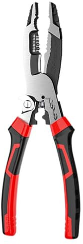 Alicates para pelar cables de diseño ergonómico para un uso cómodo en tareas de instalación eléctrica y mantenimiento, herramienta pelacables