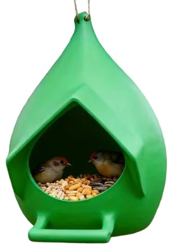 Mangeoire À Oiseaux Extérieur - Bol de Nourriture Résistant à la Pluie,Protettore Contro Il Delle Stanze Soleggiate - pour Balcon, Jardin, Terrasse, Parc et Observatoire en Extérieur