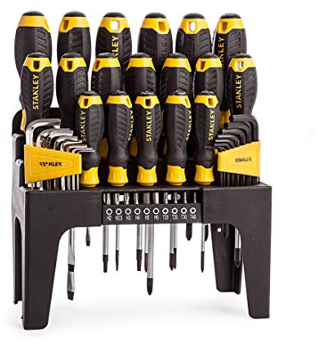 Set di cacciaviti in rack, 44 pezzi