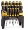 Set di cacciaviti in rack, 44 pezzi
