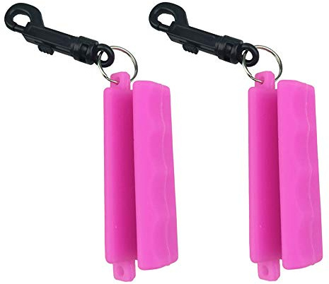 ZSHJGJR Archery Arrow Puller Gripper Target Remover Rubber with Belt Clip for Bow Accessory 2 Pack (Pink)