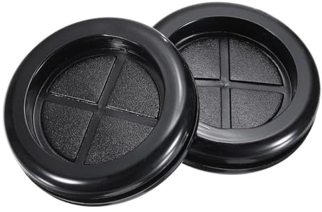 QUARKZMAN Guarnizione in Gomma Rotonda a Doppia Faccia Diametro Montaggio 40mm ID 35mm per Protezione Cavi 10pz