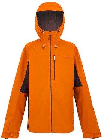 Regatta Mens Birchdale II Waterproof Jacket (XL) (Fox/Ash)