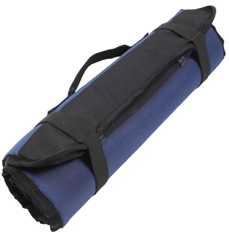 KOCKSHION Pochette De Rangement Pour Couteaux De Chef à Roulettes 22 Poches Tissu Oxford Portable Grand Volume Multifonction Pour Professionnels La Cuisine Et Événement