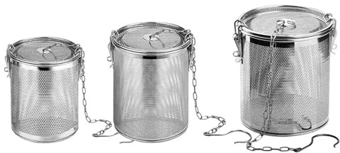 setaccio per farina， Setaccio for farina, 1 pezzo, filtro for spezie da cucina, maglia fine, in acciaio inossidabile 304, infusore a sfera for tè, erbe, zuppe e condimenti(0.7L)
