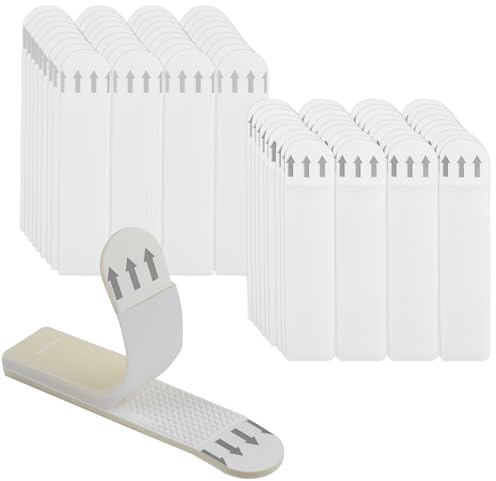 72 PCS (36 Pairs) Heavy Duty Picture Hanging Strips - No Nails, no Nails Picture Hanging Strips，Damage Free Removable Self Adhesive Velcro for Walls, Picture Frames, Posters & Photos (16x70mm)