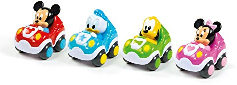 Clementoni 17166 Disney - Coche con Tirador de Espalda, 1 Unidad, Modelo Surtido