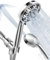 Diiwet Shower Head with Handheld 7 Settings High Pressure, Built-in Power Wash to Clear Tub, Tile & Pets, 5 High Powerul Hand Held Rain Showerhead with Stainless Steel Hose and Adjustable Bracket