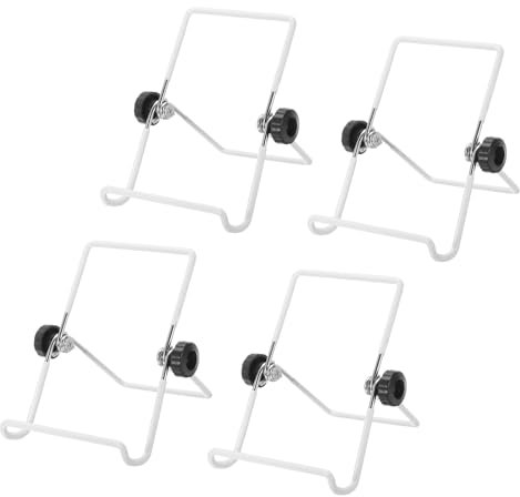 PATIKIL Sprouting Stands, 4 Pcs Stainless Steel Foldable Adjustable Stands Wide Mouth Canning Jars Holders for Growing Sprouting