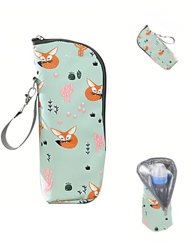 KGDUYC Sac Isotherme Pour Biberon,Sacs Thermiques Pour Biberon,Chauffe-Biberon Pour Bébé, Sac De Biberon Portable Hangable,Porte-Biberon, Biberon Voyage Isolation Sac, Poussette,Voyage En Plein Air