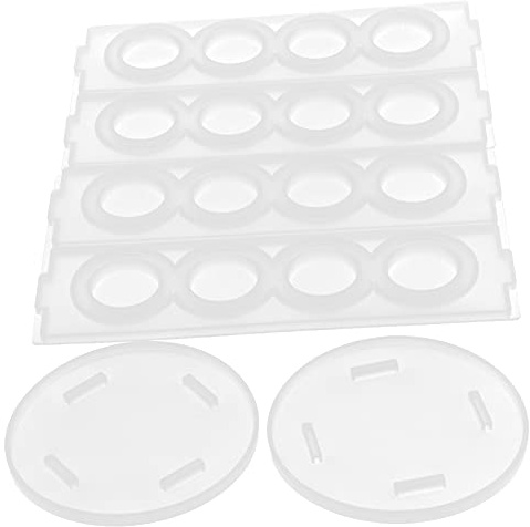 Stylebest Kaffeställ Silikonform Miljövänlig och Hållbar Design för Capsule Display Stand Hemma eller på Kontoret 2 Enheter