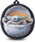 Disney Offizieller Yoda 3D Mandalorian Star Wars The Child Baby Rucksack | Lizenzierte Baby Yoda Schulreisetasche, Schwarz, L, Rucksäcke, Schwarz, L, Rucksäcke