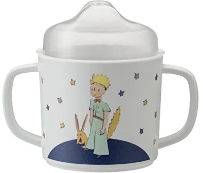 Le Petit Prince TAZA DE DOS ASAS ANTIDESLIZANTE CON BEC AMOVIBLE MELAMINE 160ML