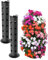 2 x Indoor/Outdoor Space-Saving Vertical Planter - Flower Tower. For Bedding Plants, Fruit, Vegetable, Herbs, Strawberry. Ideal for Small Garden, Patio, Balcony. Alternative to Beds and Pots.