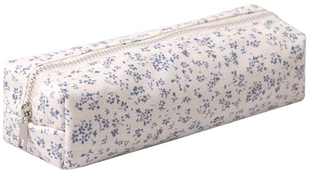 OZAOZ Cute Pencil Case Aesthetic Student Pencil Pouch Coin Pen Pouch Cosmetic Bag Office Stationery Organizer For Kids Teen School (Z-Violet)