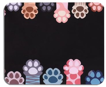 ELLENNE Tappetino Mousepad 240x200mm | Zampe di Gatto | C3