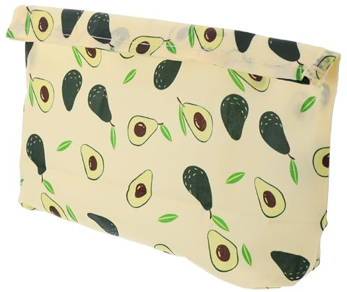 SILENRADAWN Paquet de Conservation en Coton Réutilisable 20x28 Cm pour Fruits et Légumes, Tissu 100% Coton Cire D’Abeille Alimentaire, Paquet Scellé Frais Écologique et Lavable Cuisine