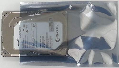 KesCom 10x Antistatik Beutel ESD Abschirmbeutel 110 x 150mm inkl. Antistatik Aufkleber ideal für 2,5 6,35cm Notebook Festplatten