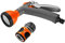 Set Pistola rociadora para manguera de 13 mm a 15 mm Cont: Pistola 18341-20 y Conector 18215-20