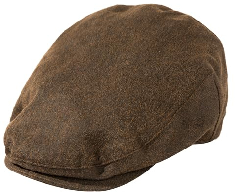 TOP-EX Cappello piatto da uomo di design per golf o abbigliamento casual - Elegante cappello da newsboy con visiera da panettiere per golf, pesca, passeggiate, tiro e caccia 57-65cm (M-3XL), M/L