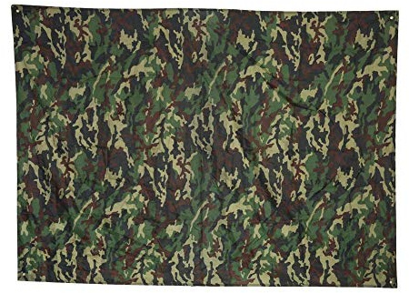 Tenda Tarp Impermeabile Portatile Tenda Tarp Lenzuolo da Campeggio Caccia Escursionismo All'Aperto(2 * 2m)