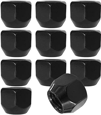 10x Offene Radmutter M12x1,5 Kegelbund ohne Bund 60° SW 19mm kompatibel mit Nissan 350 Z Almera Bluebird Cherry Laurel Maxima Micra Patrol Pr