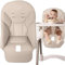 Baby Hochstuhl Sitzbezug | Stuhlhussen für Esszimmer | Baby Hochstuhlkissen |PU Lederbezug Weicher Multifunktionaler Sitzbezug Mit Bequemer Polsterung Für Peg Perego Kosmic Jané Baoneo Siesta Zero3