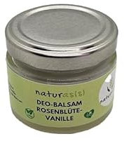 naturas(s) Deo-Balsam Rosenblüte-Vanille, Veganer Deodorant, 50 ml