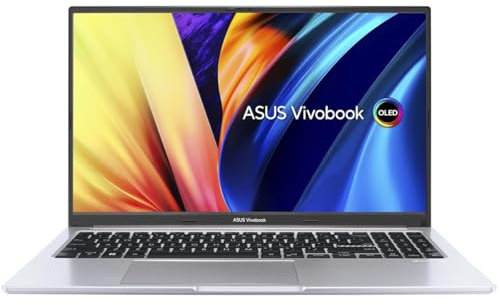 ASUS Vivobook 15 A1505 15.6 OLED Laptop | Intel Core i5-12500H | 8GB RAM | 512GB SSD | Full HD OLED Display | 100% DCI-P3 Colour Gamut | Dual Band WiFi 6 | Windows 11 Home | Silver