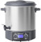 MOOSUM 27 Liter Einkochvollautomat（30-100℃）,LCD Display， Timer（20-120 Min）, Überhitzungsschutz, Ablaufhahn, Edelstahl, silber
