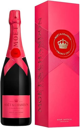 Moët & Chandon Rosé Impérial Champagne, Limited Edition Gift Box, 75cl