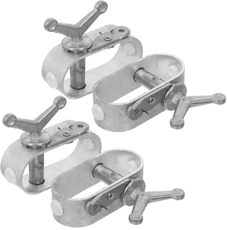 TOYANDONA Tenditore per Cavi in Acciaio 4 Pezzi, Utensile Manuale per Tensione Fili in Frutteti e Coperture Piscine, Resistente alle Intemperie, Facile da Usare per Giardinaggio