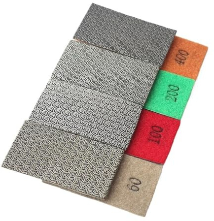 Spugna Per Lucidare A Mano Tamponi for lucidatura manuale elettrolitici da 90 * 55 mm for pietra abrasiva diamantata(Grit 100-1pc)