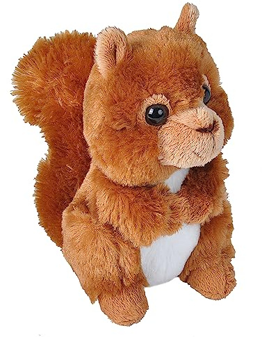 Wild Republic - Scoiattolo Peluche, Marrone, 19447