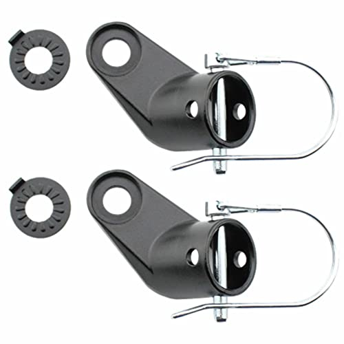 Bike Bicycle Trailer Coupler Steel Angled Elbow for Instep & Schwinn Bike Trailers (2 Pack Coupler)